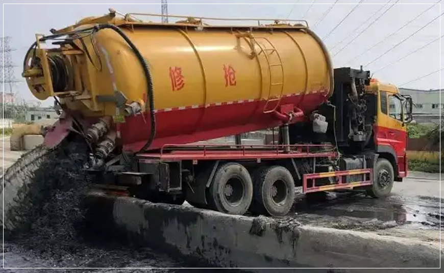 越城沉淀池清理案例
